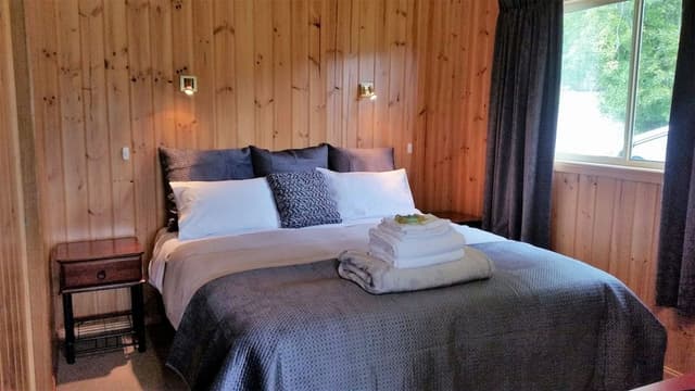 Panoramic Cabin, 1 King Bed, Mountain View