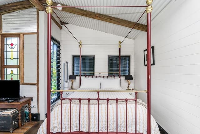 Romantic Cabin, 1 Bedroom, Bathtub, Garden View