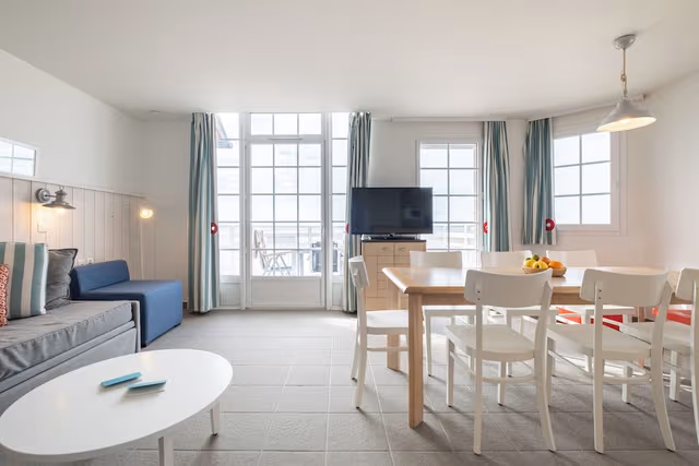 Appartement 9 personnes - 2 chambres + 2 coins nuit - Duplex - Vue mer