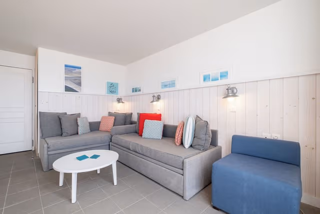 Appartement 9 personnes - 2 chambres + 2 coins nuit - Duplex - Vue mer