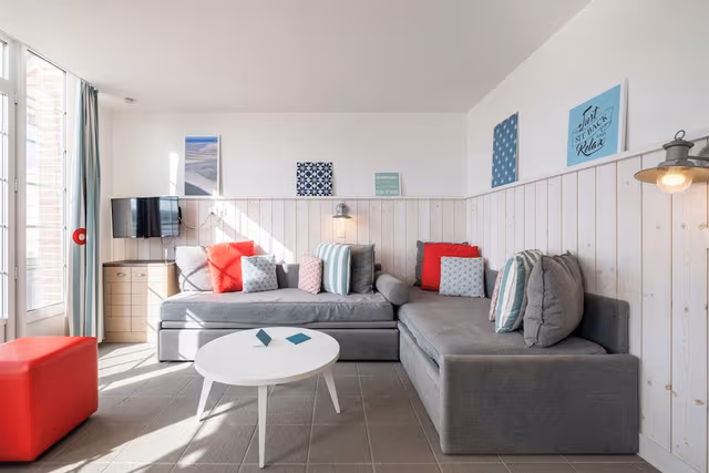 Appartement 7 personnes - 2 chambres + 1 coin nuit - Duplex - Vue mer