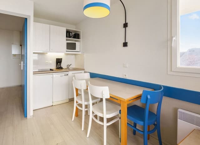 Studio 4 people - 1 sleeping alcove - Balcony - Sea view