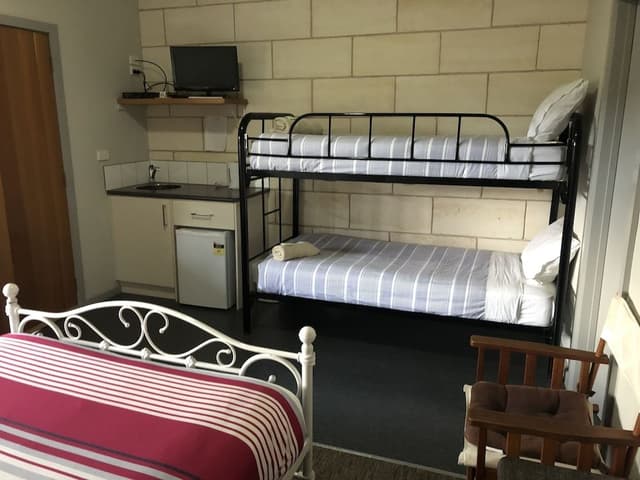 Family Motel Room with Bathroom