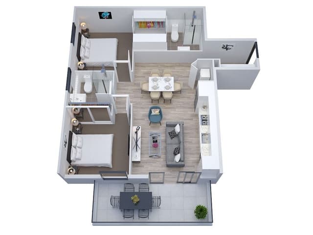 Premier Apartment, 2 Bedrooms