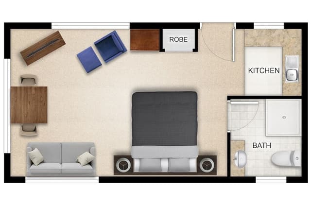Riverview King Room