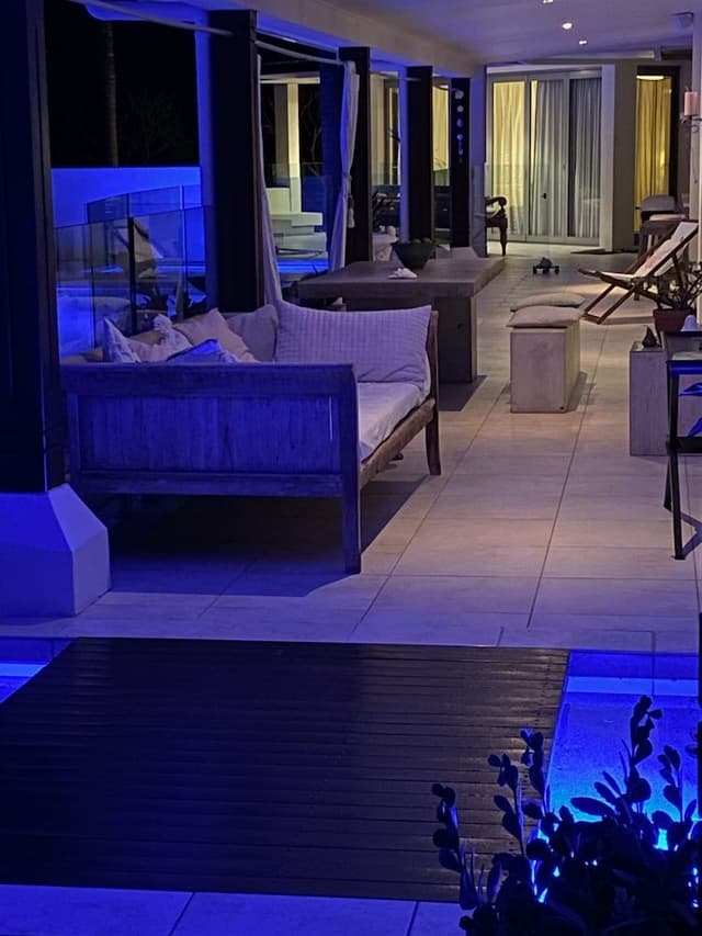 Luxury Suite, 1 King Bed, Terrace, Pool View (Blue Room)