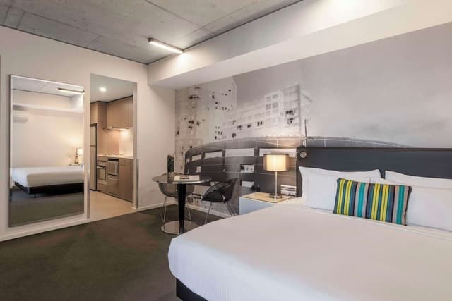 Studio with City -View & Balcony - No Housekeeping