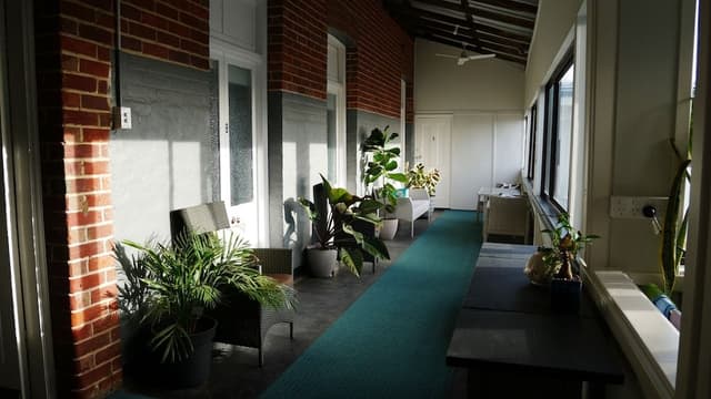 Queen Room with Shared Bathroom and Juliet Balcony