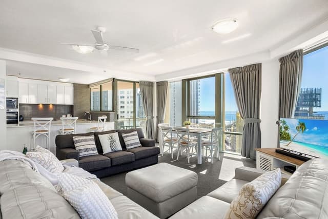 Deluxe Apartment, 3 Bedrooms, Ensuite, Ocean View