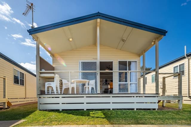 Waterfront Spa Cabin