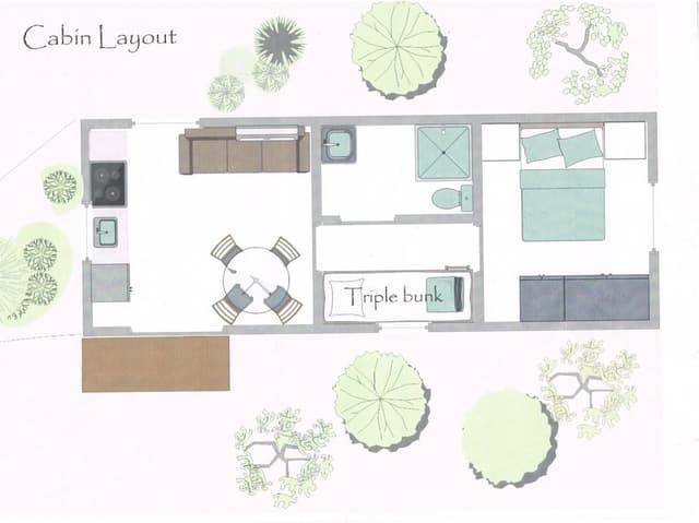 Standard Cabin, 1 Bedroom, Kitchen