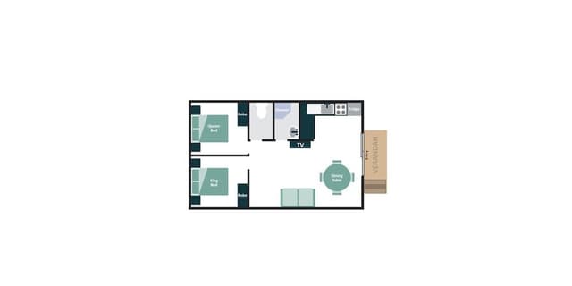 Standard 1 Bedroom Cabin