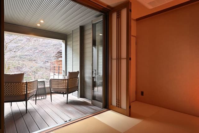 KEYAKI, Japanese Deluxe Room with Open-air bath, River View