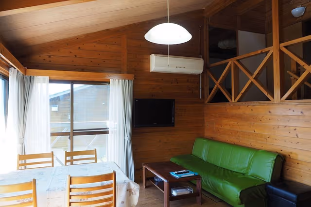 [Villa Type] Family Lodge, with Kitchen, Private Bath & Toilet, WiFi, Non Smoking