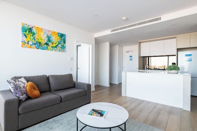 Two-Bedroom Two-Bathroom Apartment with Yarra Views