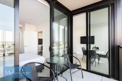 Two-Bedroom Two-Bathroom Apartment with Yarra Views