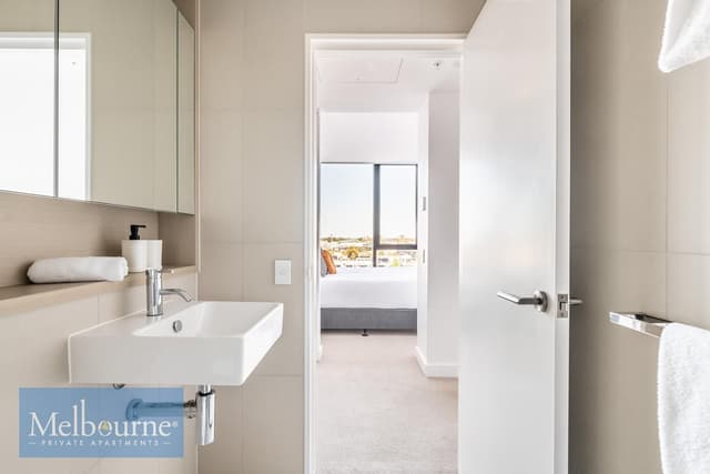Two-Bedroom Two-Bathroom Apartment with Yarra Views