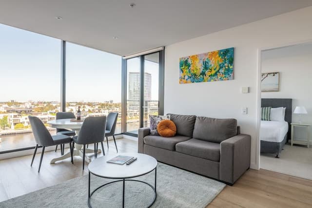 Two-Bedroom Two-Bathroom Apartment with Yarra Views