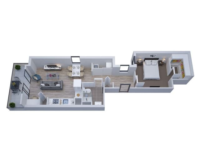 1 Bedroom Standard Apartment