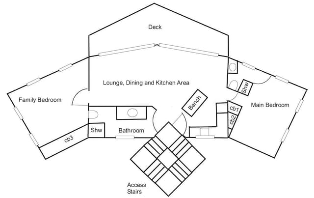 Panoramic Apartment, 2 Bedrooms, Non Smoking, Partial Ocean View