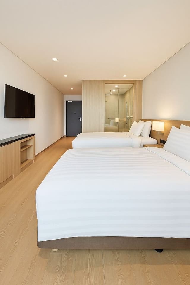 [ALL-IN PKG] Executive Twin Room, Ocean View (Breakfast, Pool, Sauna, Fitness for 2)