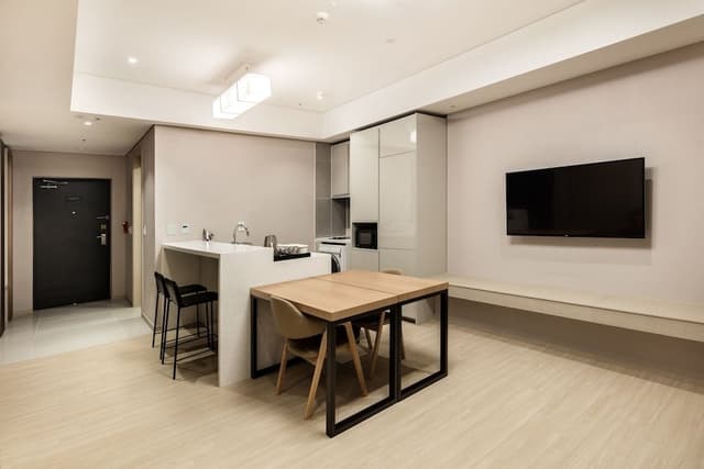 Residence Studio Connecting Suite [Check-out at 12:00, Wellcome Drink]
