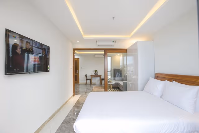 Deluxe Double Room, Balcony, City View