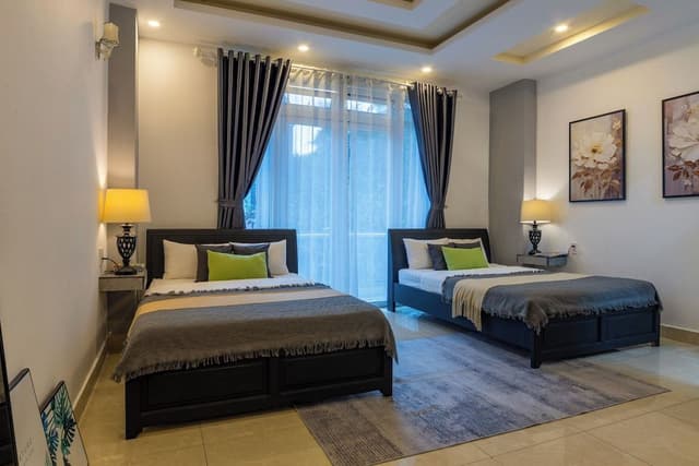 Family Double Room, Non Smoking, City View