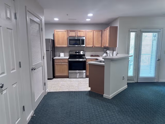 Deluxe Apartment, 1 Bedroom, Kitchen