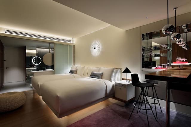 Room, 2 Double Beds (View)