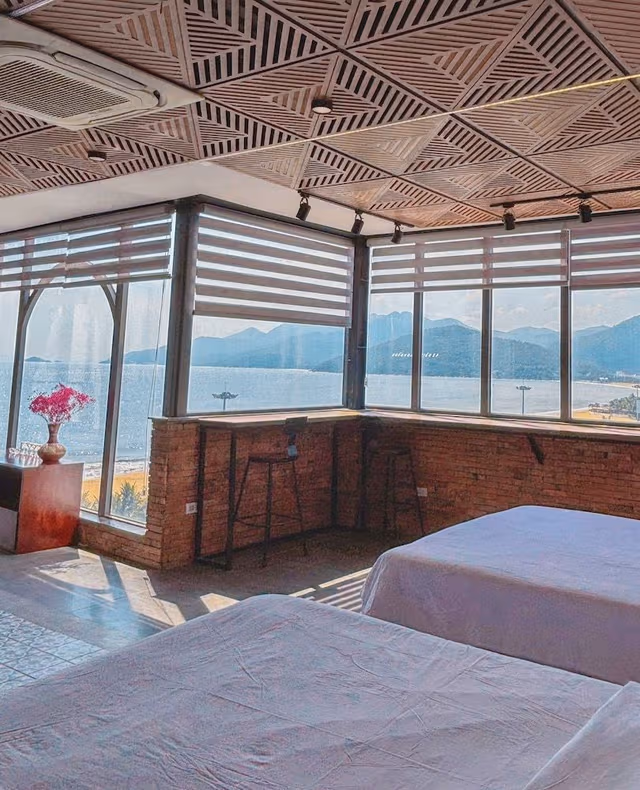 Family Shared Dormitory, Multiple Beds, Sea View