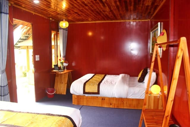 Family Bungalow, 2 Queen Beds, Mountain View