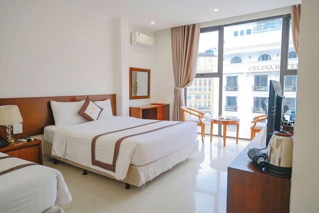 Superior Triple Room, Multiple Beds, Private Bathroom, City View