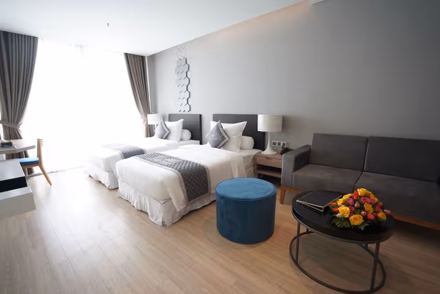 Deluxe Twin Room with Free Herbal Foot Bath 15 mins