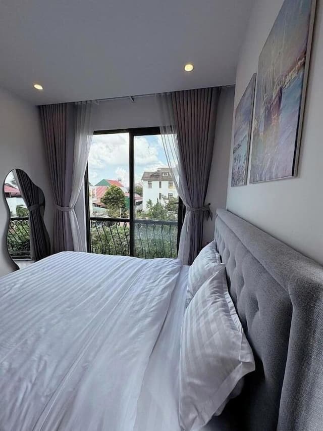 Deluxe Double Room, Balcony, Garden View