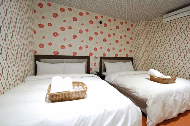 Family Room, 2 Double Beds
