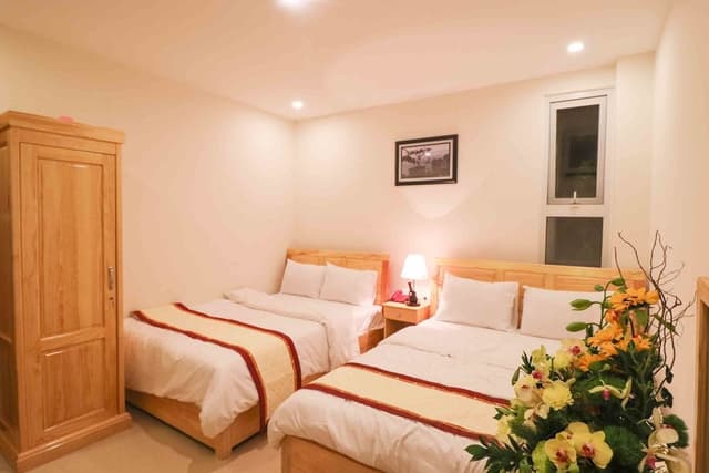 Standard Quadruple Room, 2 Double Beds, Non Smoking, No Windows