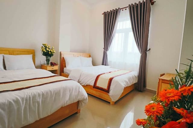 Superior Quadruple Room, 2 Queen Beds, Non Smoking, City View