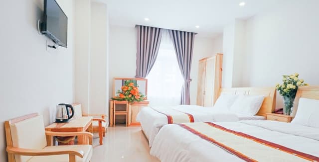 Superior Quadruple Room, 2 Queen Beds, Non Smoking, City View