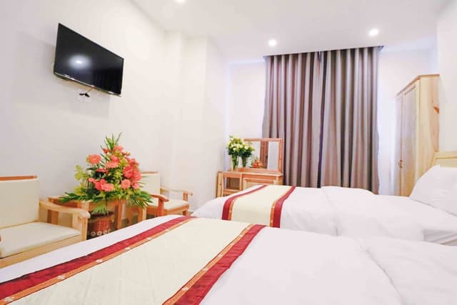 Superior Quadruple Room, 2 Queen Beds, Non Smoking, City View