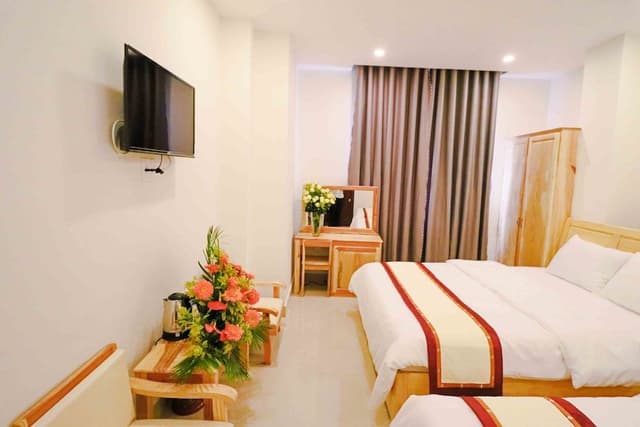 Superior Quadruple Room, 2 Queen Beds, Non Smoking, City View