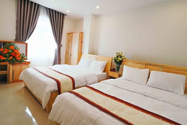 Superior Quadruple Room, 2 Queen Beds, Non Smoking, City View