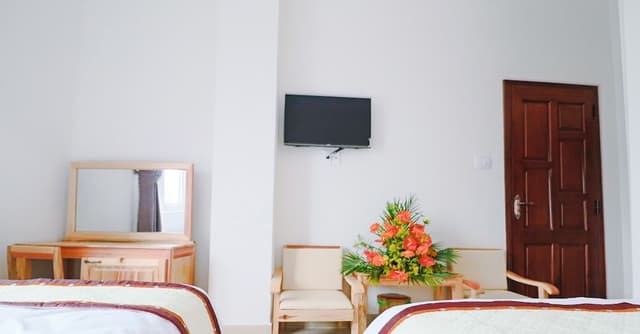Superior Quadruple Room, 2 Queen Beds, Non Smoking, City View
