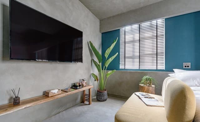 Standard Quadruple Room, 1 Bedroom, City View, Corner