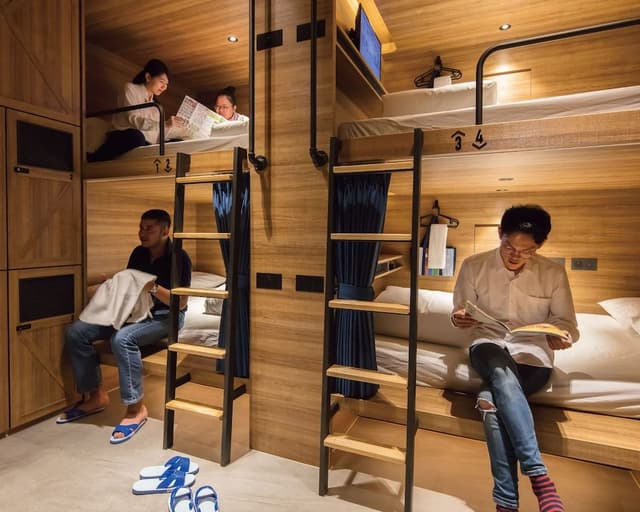 Shared Double Dormitory, Mixed Dorm, Shared Bathroom