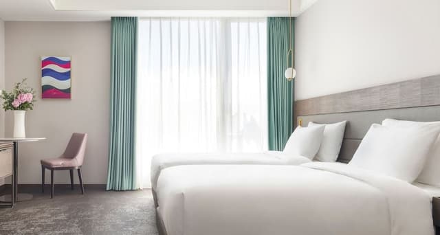 Panoramic Twin Room, 2 Twin Beds, Non Smoking, Bathtub