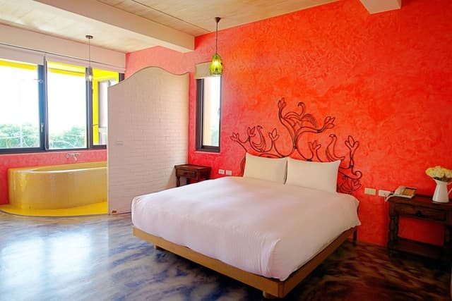 Grand Double Room, Bathtub, Ocean View