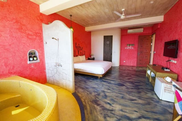 Grand Double Room, Bathtub, Ocean View