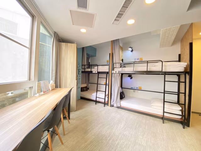 1 Bed in 6 Beds Mixed Shared Dormitory