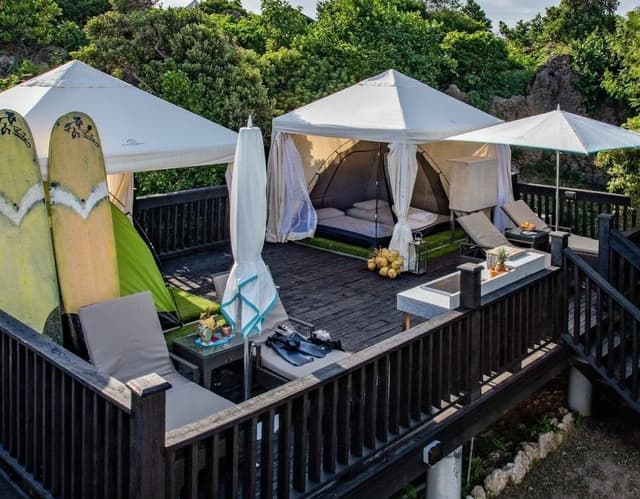 Family Tent, 2 Bedrooms (No Tent & sleeping bag Provided)